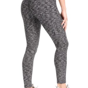 Waffle Booty Leggings Anti Cellulite Tights Sports Women Fitness Yoga Pants