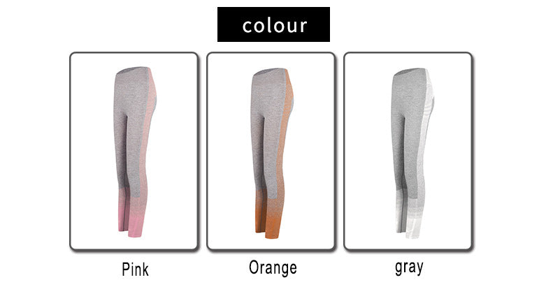 Gym High Waist Leggings Women Knitted Workout Running Yoga Pants - Image 7